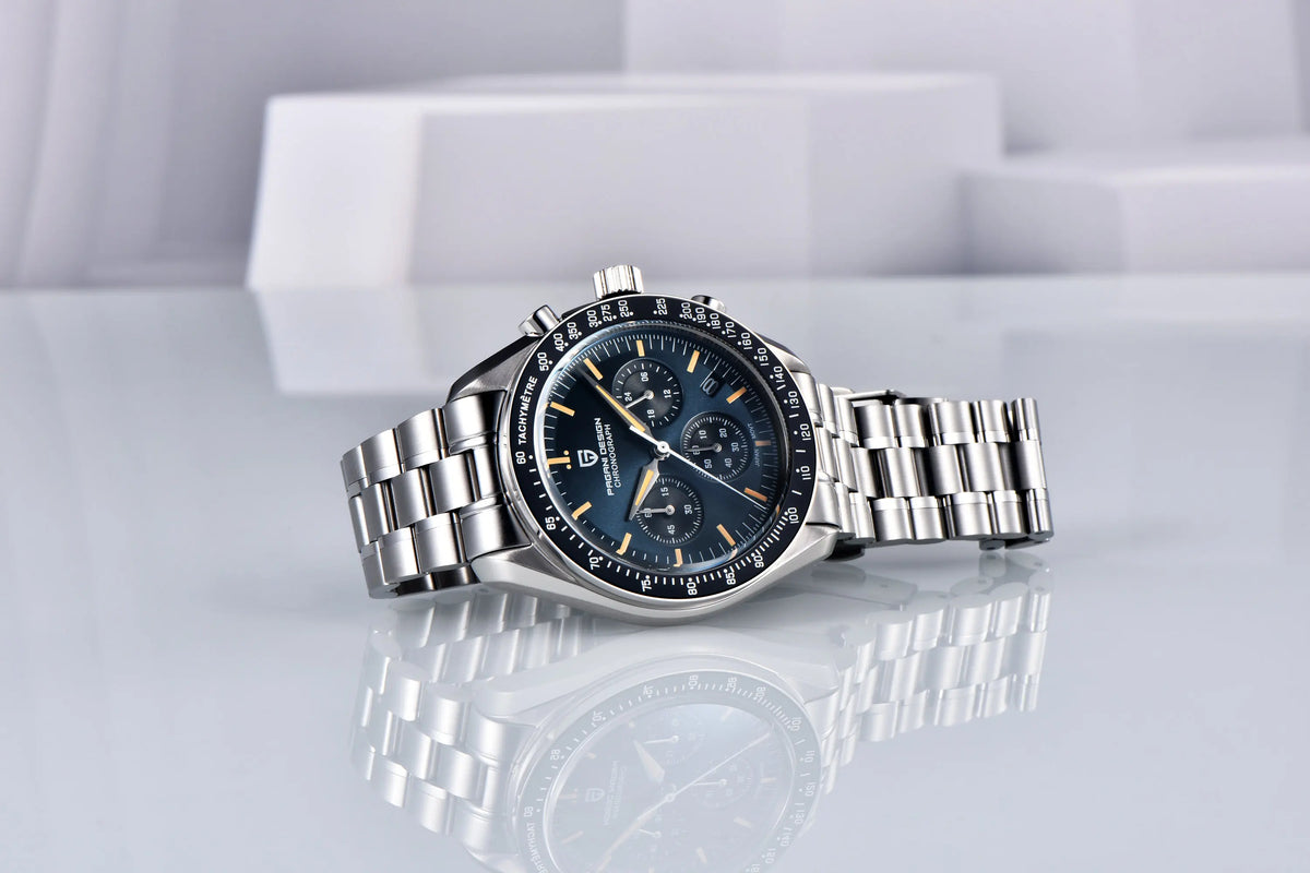 PAGANI DESIGN 2026 New Men's Watches Top Luxury Quartz Watch For Men Auto Date Speed Chronograph AR Sapphire Mirror Wrist Watch