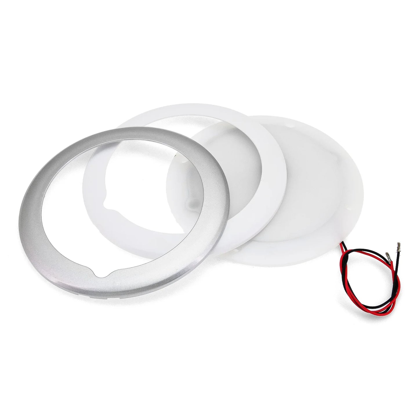 12V RV Roof Ceiling Cabin Light IP67 Touch Dimming Caravan Marine Interior Lamp Car Camping Trailer LED Lights Auto Accessories
