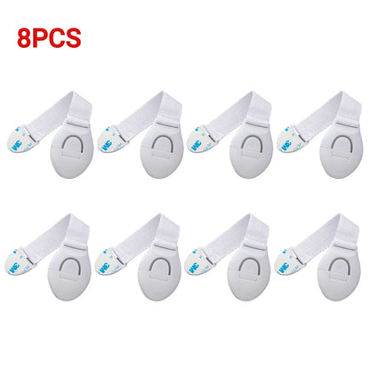 1-20PCS Child Safety Cabinet Lock Baby Security Protection Drawer Door Cabinet Lock Plastic Protection Kids Safety Door Lock