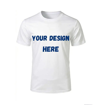 Personalized DIY Logo Name Custom T-shirt Quick-drying Breathable Sports Jersey Men Women Fashion Print Customized Tees Gifts