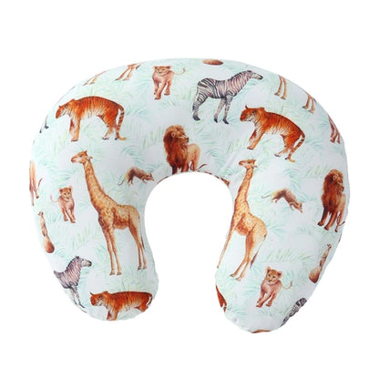 Removable Nursing Pillow Cover Newborn Bedding U-Shape Nursing Pillow Covers Lovely Printed Breastfeeding Pillow Cover