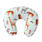 Removable Nursing Pillow Cover Newborn Bedding U-Shape Nursing Pillow Covers Lovely Printed Breastfeeding Pillow Cover