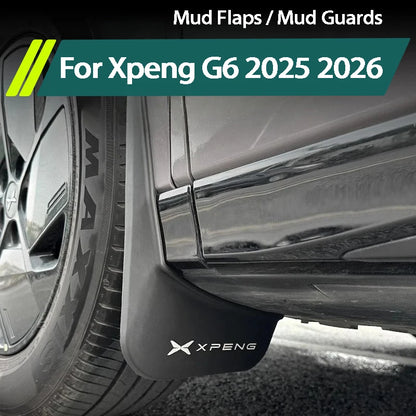 For Xpeng G6 Xiaopeng G6 2025 2026 Mud Flaps Splash Guards Exterior Modification Accessories