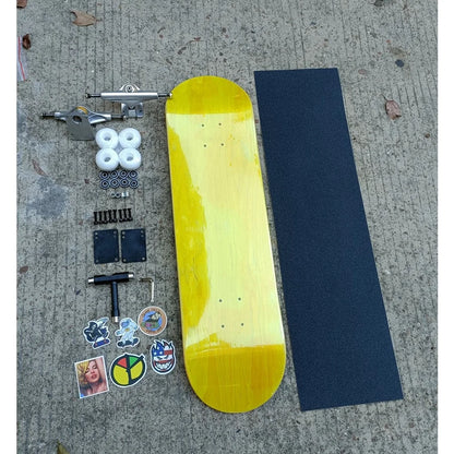 skateboard full set  canandian maples deck 7 plys maples pro adult skateboard  7.75 8 8.125 8.25 8.375 8.5inch can choose size