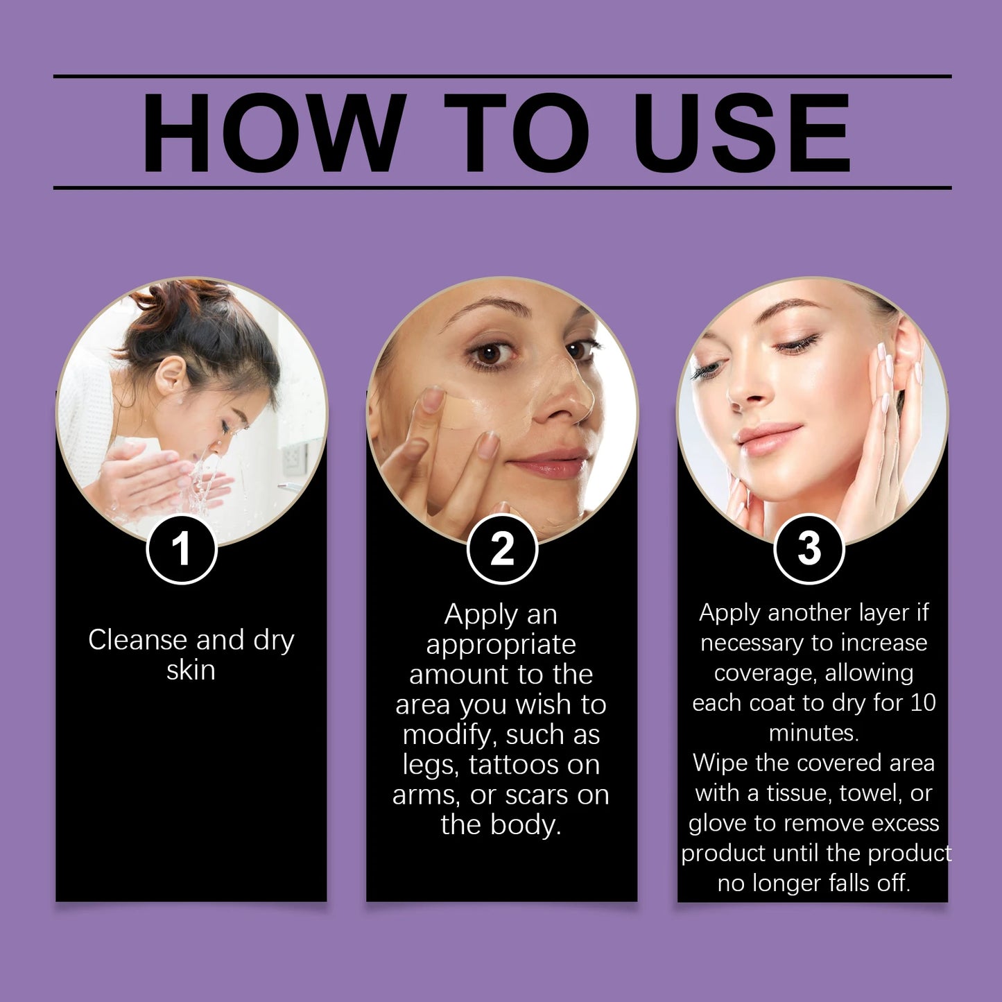 Body Concealer Cream Matte Full Coverage Spots Scars Tattoo Cover Lasting Waterproof Moisturizing Body Foundation Creams Make Up