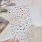 5D Nail Stickers Summer Beach Shell Crystal Diamond Self Adhesive Nail Art Stickers DIY Cute Ocean World Nail Decorations Parts