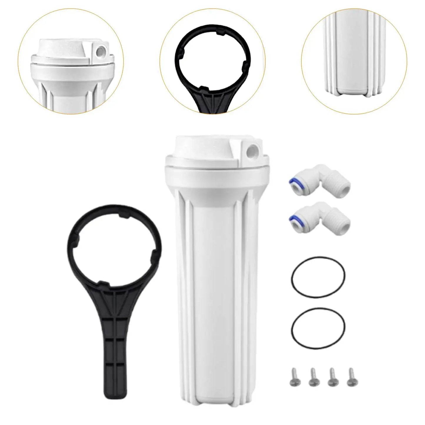 Water Filter Housing Professional Portable Replacement Accessories 10 inch