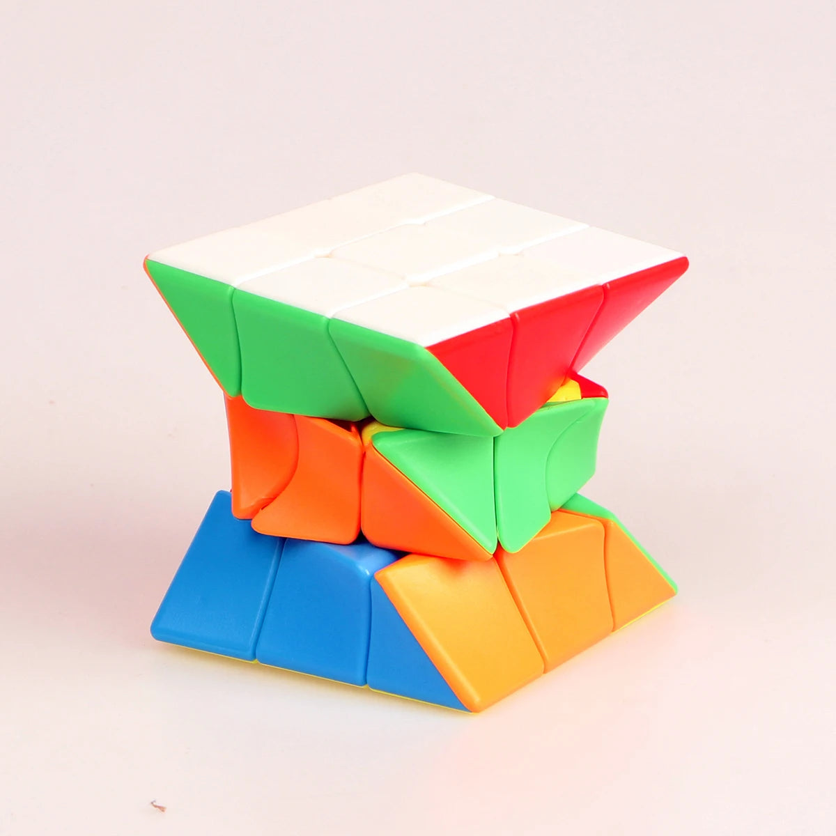 3x3x3 twisted, stress reducing, brain strengthening, puzzle solving, professional smooth speed, children's toy gift