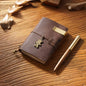 Fromthenon Leather TN Travel Notebook Handbook Diary First Layer Cowhide Diary Handbook Notes Handmade Loose-leaf Notebook