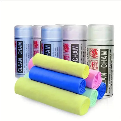 Car Towel Pva Wash Premium Quick-Dry Towel Ultra Absorbent Scratch-Free Reusable For Auto Maintenance Soft Cloth color random