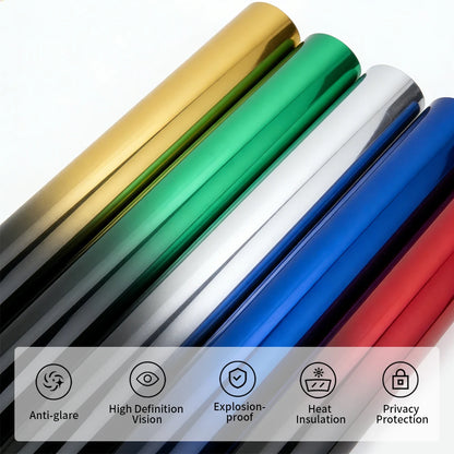 50cmx300cm Window Tinting Film for Car Glass Shading Anti-UV Protection Tinted Window Film Heat Insulation Automotive Insulfilm