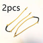 2pcs Slingshot Card Bead Rubber Band Slingshot Replaces Elastic Rubber Band, Round Rubber Band and Slingshot Accessories