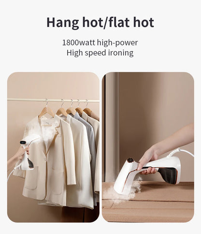 HOMEFISH 2025 Touchscreen Heatproof Handheld Hanging Steam Iron Mini Vertical Iron Brush