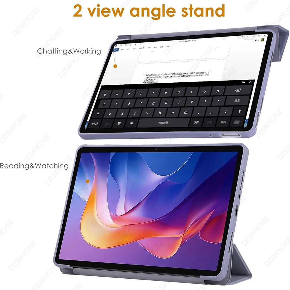 Silicone Case for Redmi Pad 2 2025 11 Inch, Lightweight Protective Case with Stand Functio and Auto Sleep/Wake Function