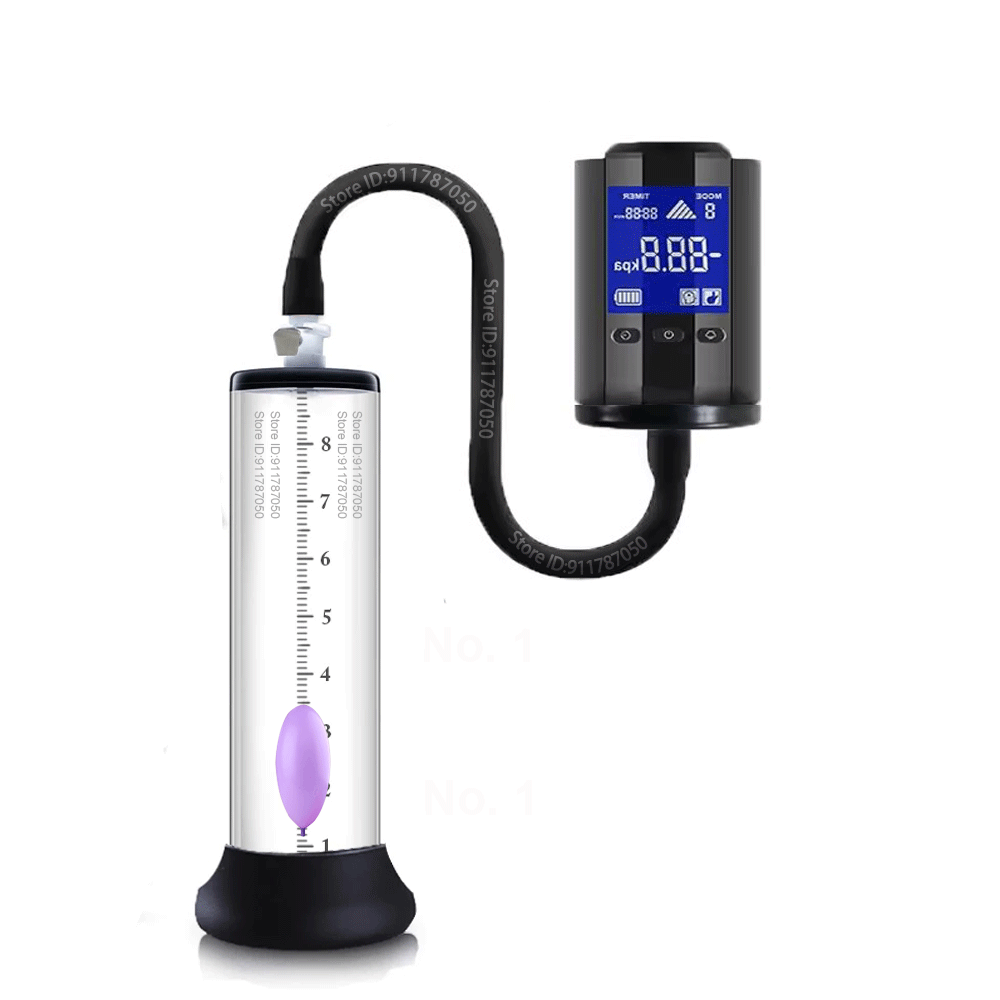 Automatic Penis Pump Penis Enlarger Vacuum Pump Sex Toys for Men Penile Bigger Trainer Adult Male Masturbator Penis Enlargement