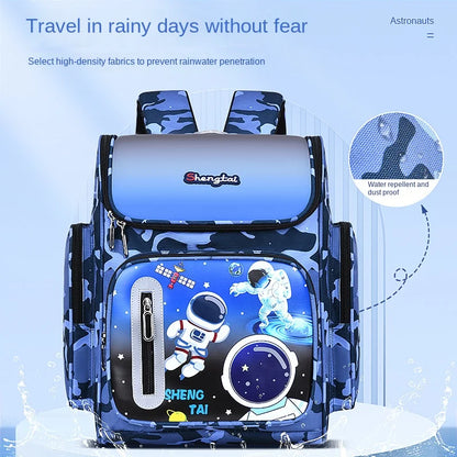 2026 Waterproof Children School bags for Boys Girls Kids Cartoon Schoolbag Orthopedic Primary School backpack mochilas infantil
