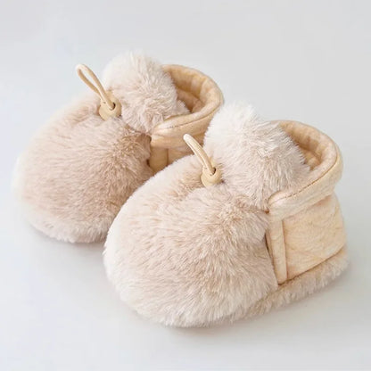 Warm Infant Toddler Crib Soft Comfortable Infant Girls Boys Anti-Slip Socks Slipper Newborn First Walkers Shoes for 0-1 Year Old