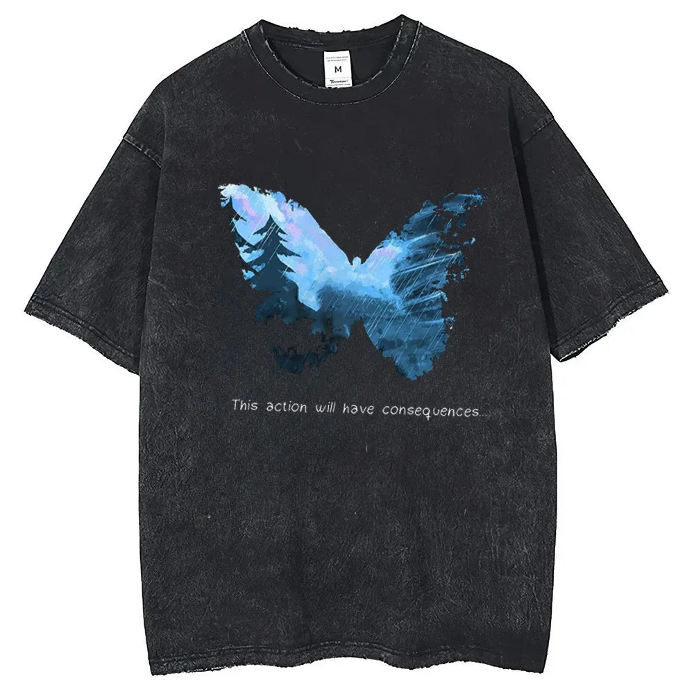 Life Is Strange Cotton T-shirt Short Sleeve Custom Man T-shirts Mens Tshirt Hip Hop Streetwear New Arrival Male Clothes