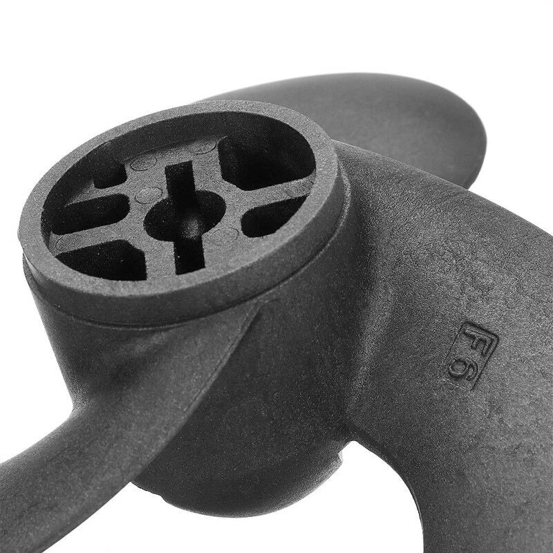 Quality Outboard Propeller, Made of High Strength Nylon, Suitable for Tohatsu3 5HP/Nissan2 5, 3 5HP/Mercury3 5HP Marine Boat