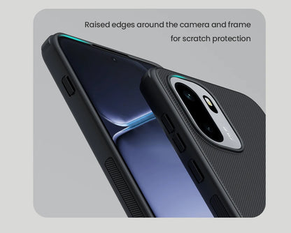 Nillkin For OnePlus 15R 5G Case for Magsafe Magnetic Frosted 360 Hard PC+TPU Soft Frame Back Cover Protection funda