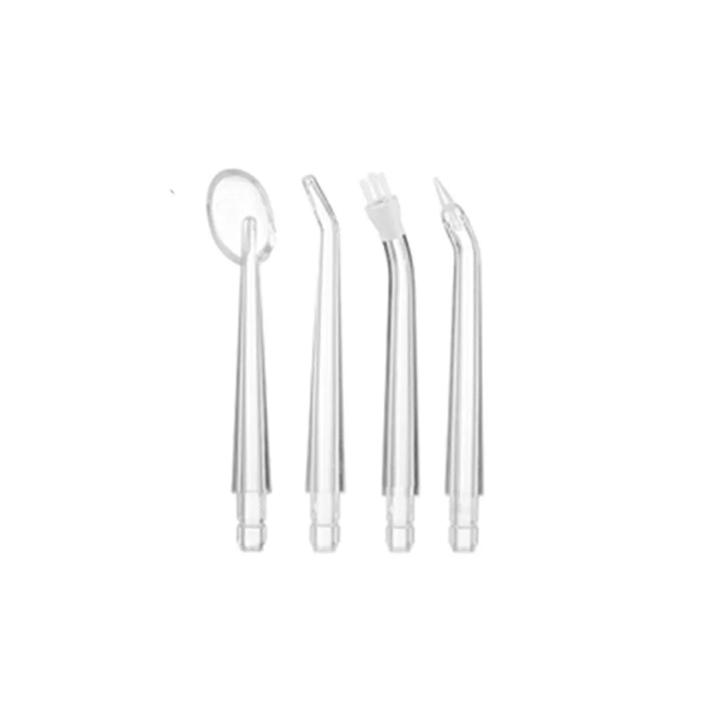 4 Pcs/Set Replaceable Oral Dental Nozzles for Oral Irrigator Dental Water Jet Water Pick Mouthwasher Flosser