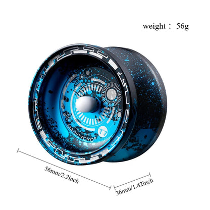Original MAGICYOYO T7 Colorful New Basic 2A Metal Responsive Sleep Beginner Practice Yoyo Toy Birthday Gift