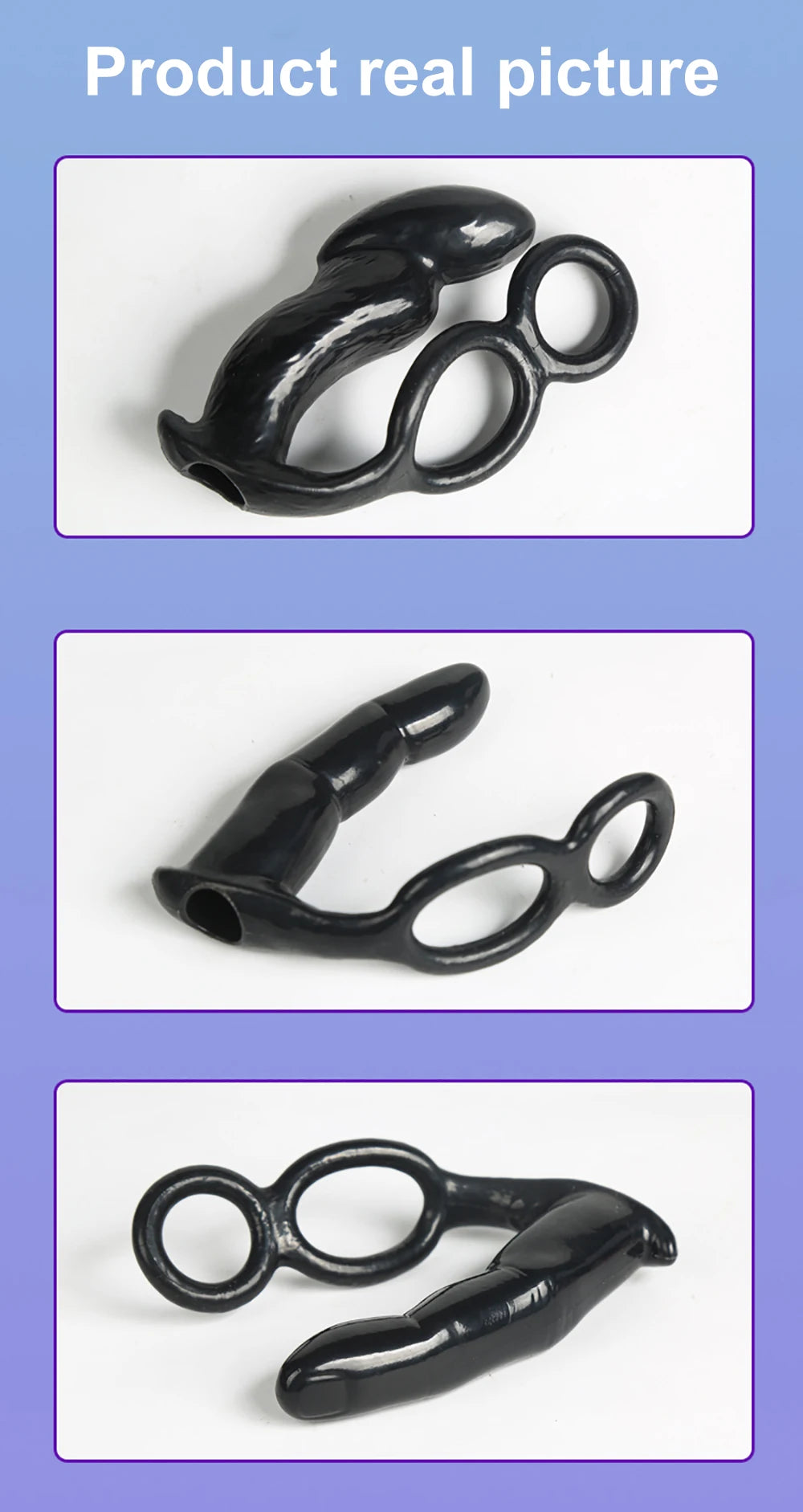 Male Prostate Massager Anal Plugs Vibrator Delay Ejaculation Ring Butt Plug G Spot Stimulator Sex Toys For Men Gays Masturbator
