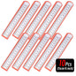 10P 15-30cm Stainless Steel Metal Straight Ruler Precision Double Sided Precision Measuring Tool Scale Metric Ruler Accessories