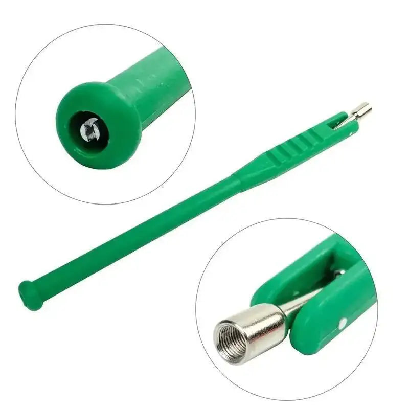 Auto Tire Valve Stem Puller Installer Car MotorcycleTube Metal Tyre Repair Tools Valve Stem Core Remover Repair Tools