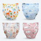 Reusable Baby Breathable Diapers Pee Shorts Underwears Soft Cotton Toddler Potty Training Pants for Boys Girls Baby Nappies