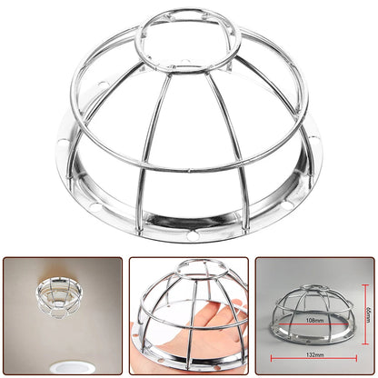 1/2pcs Iron Smoke Detector Protective Cover Sprinkler Cage Bracket Fire Covers Home Bathroom Kitchen Accessories Protect Parts