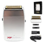 New 11000 RPM 7W Pop Barbers P620 Professional Electric Men's Beard Trimmer Double Foil Shaver Electric Shaver USB Hair Clipper