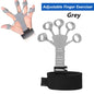 iLMH 5-60Kg Adjustable Grip Strength Trainer with Finger Exerciser Hand Grip Strengthener for Muscle Building and Injury Recover