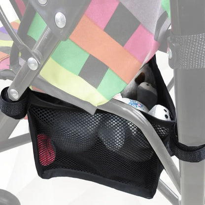 Baby Stroller Basket Storage Portable Pram Newborn Stroller Basket Useful Basket Stroller Accessories