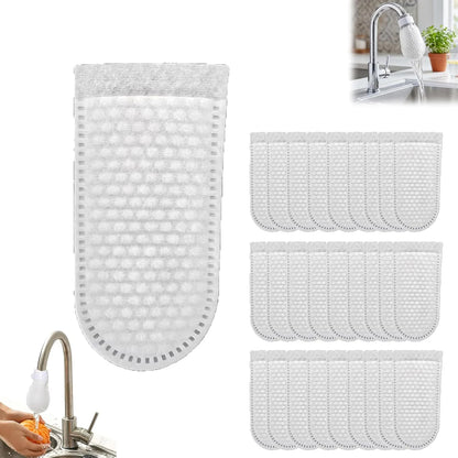 50-500pcs Universal Faucet Filter Non-woven Fabric Faucet Filter Bags Tap Water Filter Bag Water Rust Removal Protects Faucets
