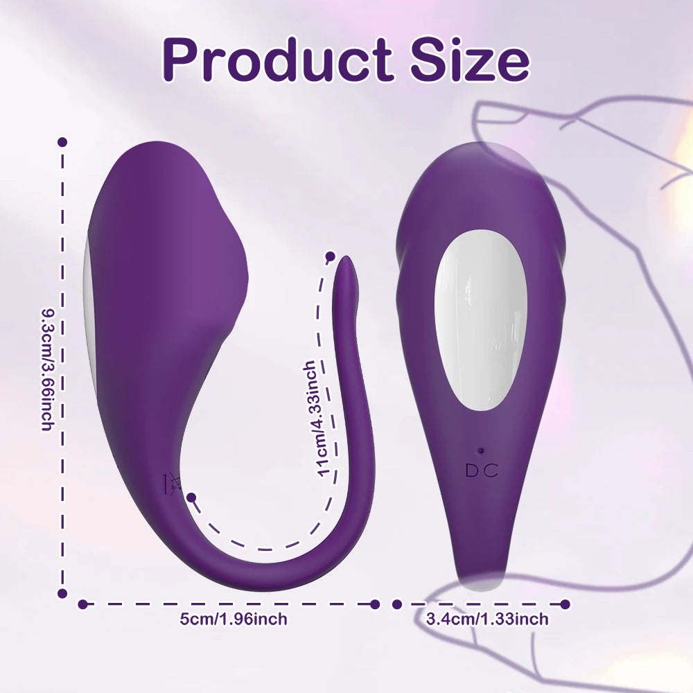 Remote Control G-spot Panty Vibrator Adult Sex Toys 10 Vibrations for Women Mini Vibrator Bullet Anal Vibrators Wearable Egg 18+
