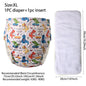 Ice Silk Adult Cloth Disaper Waterproof Old Man's Diaper Pants Reusable Diapers Trouser Pocket Anti-leak Breathable Nappy Pads
