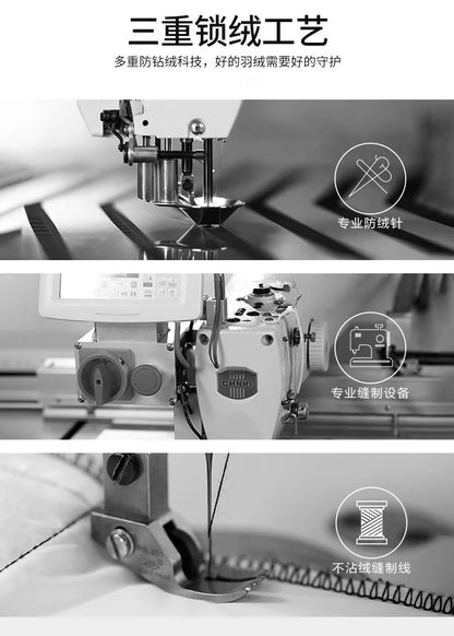 Men's Stand-Collar Hooded Lightweight Down Jacket for Winter - 90% Duck Down, Sporty, Warm & Versatile (Couple Style Available)