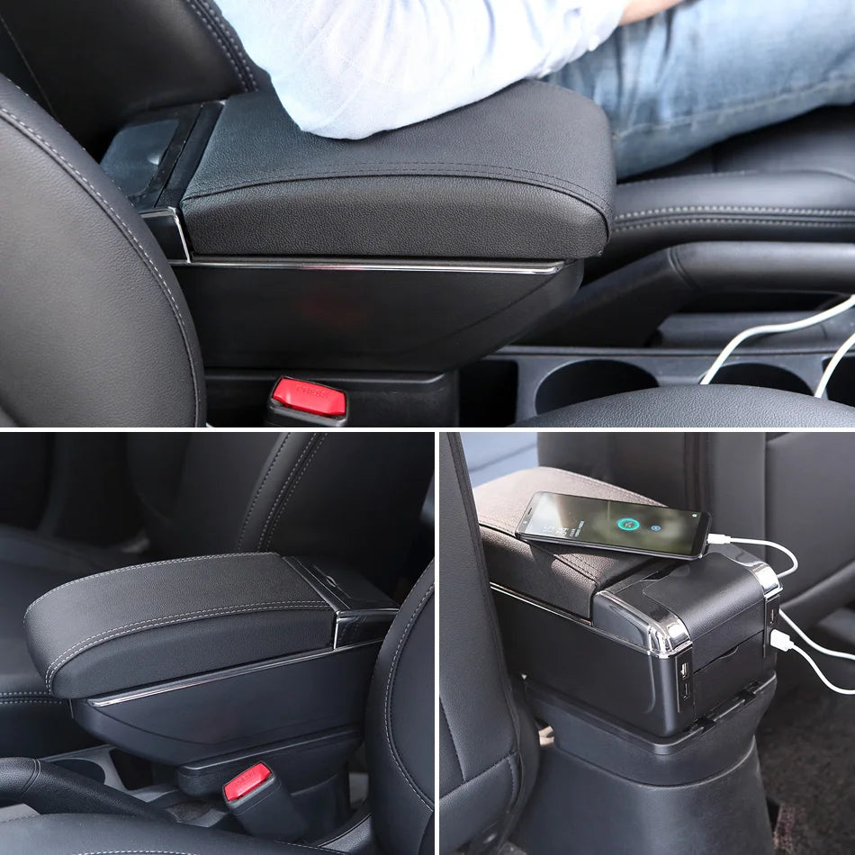 For Kia Picanto Armrest Box For Kia Picanto 3X-Line interior Retrofit parts car accessories Storage box Simple installation