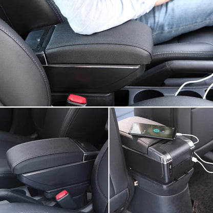 For Kia Picanto Armrest Box For Kia Picanto 3X-Line interior Retrofit parts car accessories Storage box Simple installation