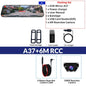 E-ACE 2K Car DVR WIFI GPS Stream Media Mirror Optional 1080P Car Video Camera Night Vision Loop Recording 24H Parking Black Box