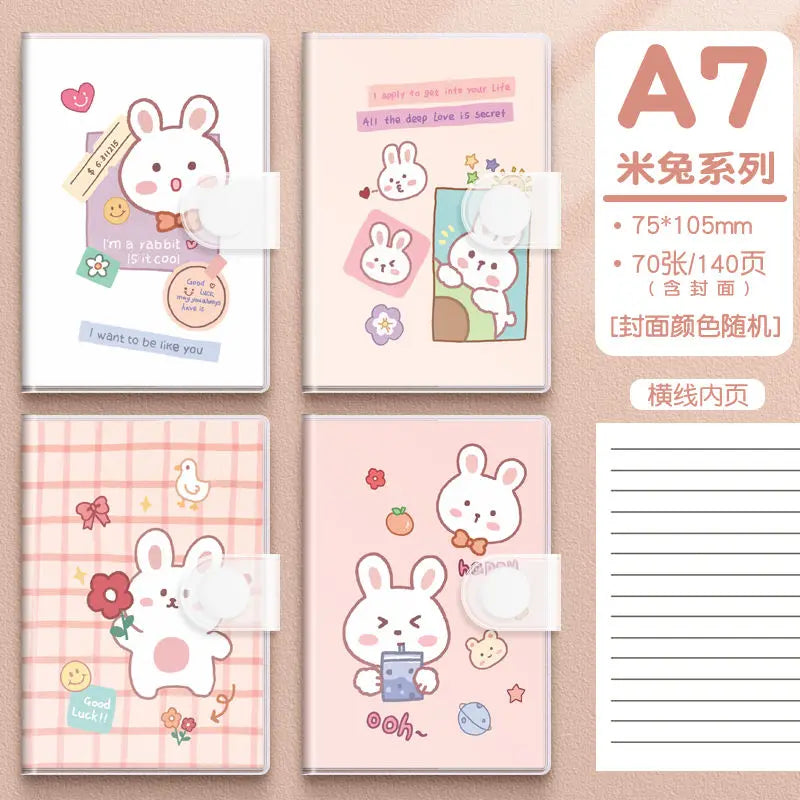 Kawaii Mini Portable Notebook Small Notepad For Daily Notes School Office Stationery Convenient To Carry Cute
