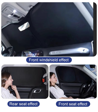 For Leapmotor C10 2024 2025 2026 Car Sunshade Curtains Cover Windshield Anti-UV Tool Visors Privacy Shield Part Auto Accessories