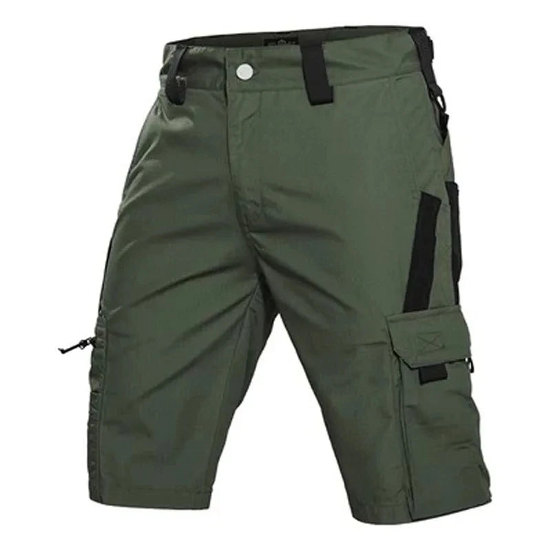 Camouflage Shorts Mens Summer Quick Drying Multiple Pockets Military Pants Outdoor Hiking Fishing Thin Shorts Male Jogger