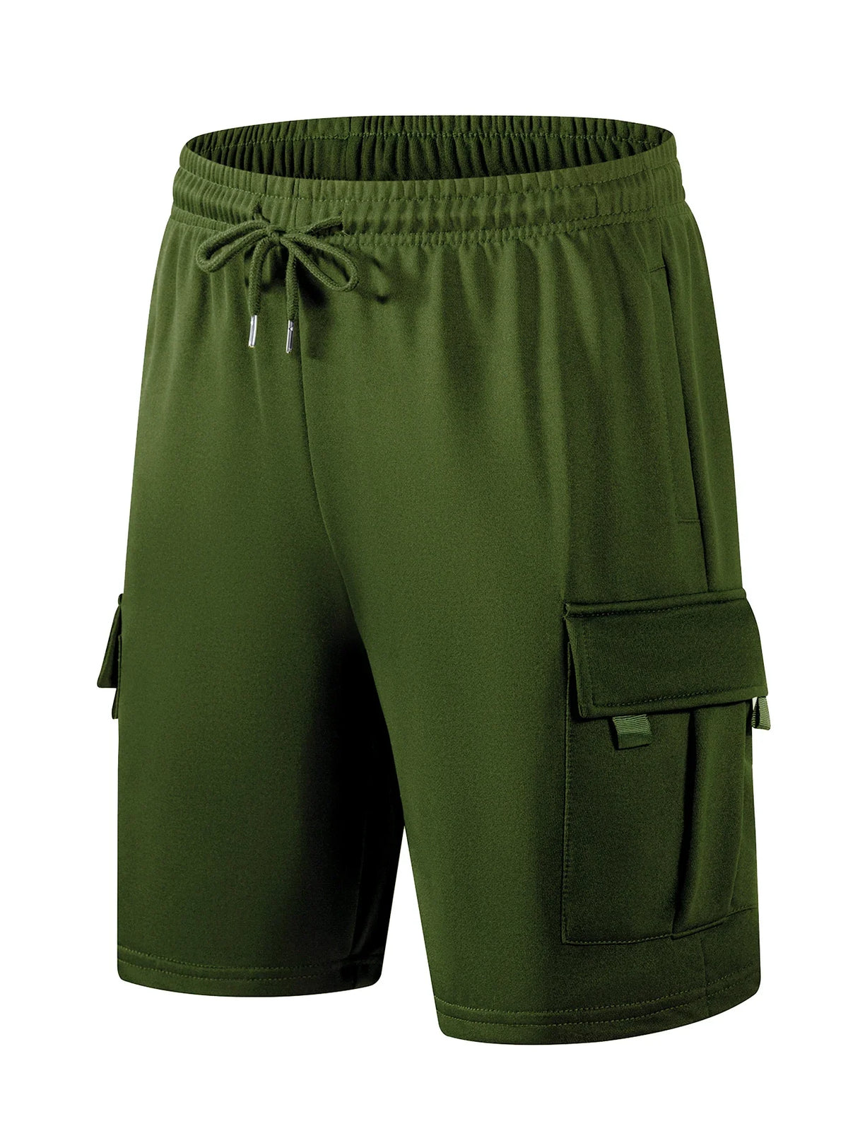 Summer Men's Sport Shorts Male Breathable Loose Multi-pockets Cargo Shorts Outdoor Jogging Fitness Casual Drawstring Mens Shorts