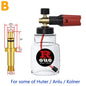 KAIKARAI High-Pressure Cleaning Gun Black-red Foam Watering Can Simple Car Washing Tools Outdoor Garden Washing Machine Bubbler