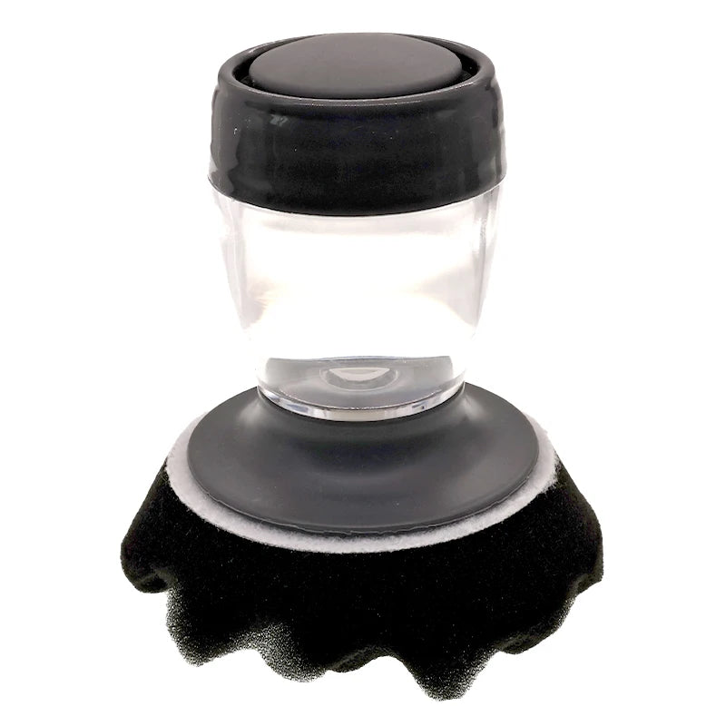 3 Inch Tire Shine Applicator Set Reusable Car & Truck Tire Dressing Applicator 70ML Car Detailing Foam Sponge Pad 1-5 Pcs