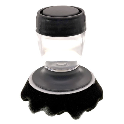 3 Inch Tire Shine Applicator Set Reusable Car & Truck Tire Dressing Applicator 70ML Car Detailing Foam Sponge Pad 1-5 Pcs