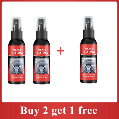 Multifunctional Car Paint Care Spray Protects Against Scratches Repairs And Enhances The Shine Coating Easy To Use