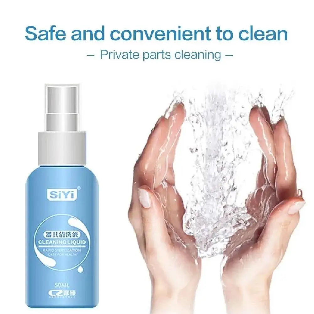 1-4pcs Anti-bacterial Sex Toy Cleaner Disinfection Liquid for Vibrator Body Safe Cleaning Spray Bottle Sex Products